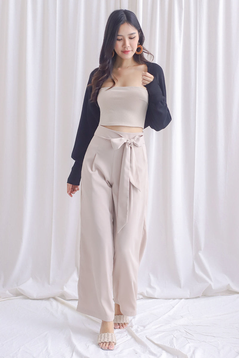 *Restocked*  Adrianne Bolero Cardigan In Black