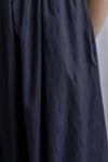 Amethyst Embossed Poofy Midi Skirt In Black