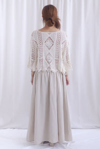 Clover Tassel Crochet Throwover