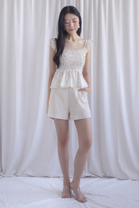Dorothy Multi Way Smocked Top In Sweet Floral