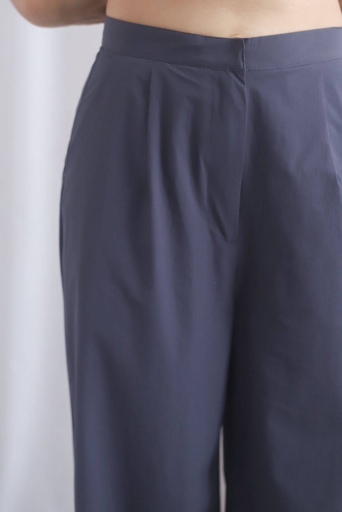 Estelle Pants In Charcoal Grey