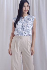 Evangeline Porcelain Work Top In Blue