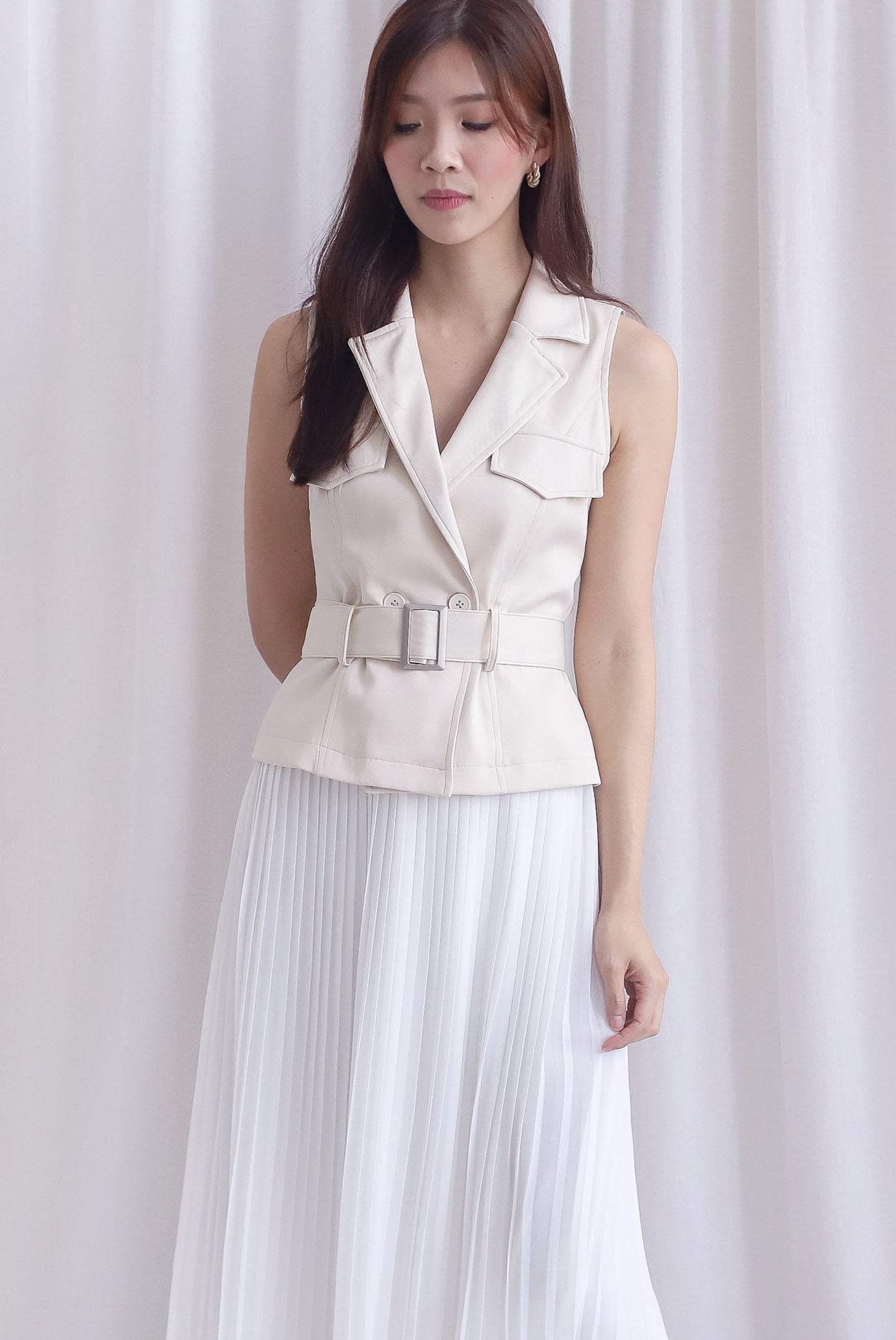 新品room306contemporary Pleats Design Tops room306 contemporary Pleats Design Tops