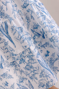Fleur Double Spag Pleat Maxi Dress In Teal Porcelain