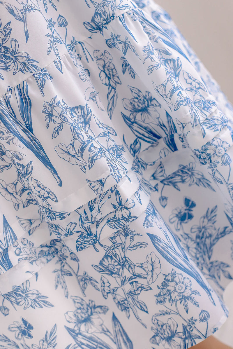 Fleur Double Spag Pleat Maxi Dress In Teal Porcelain