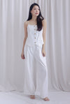 Gera Wide Leg Pants In White