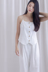 Gera Camisole Vest Top In White