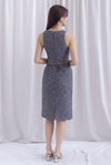 Gisele Tweed Top In Black