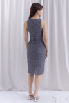 Gisele Tweed Work Skirt In Black