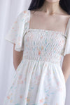 Henrietta Multi Way Smocked Maxi Dress In Sweet Floral