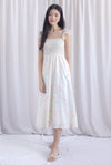 Henrietta Multi Way Smocked Maxi Dress In Sweet Floral