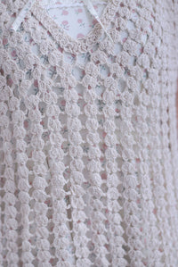 Jessica V Neckline Crochet Top