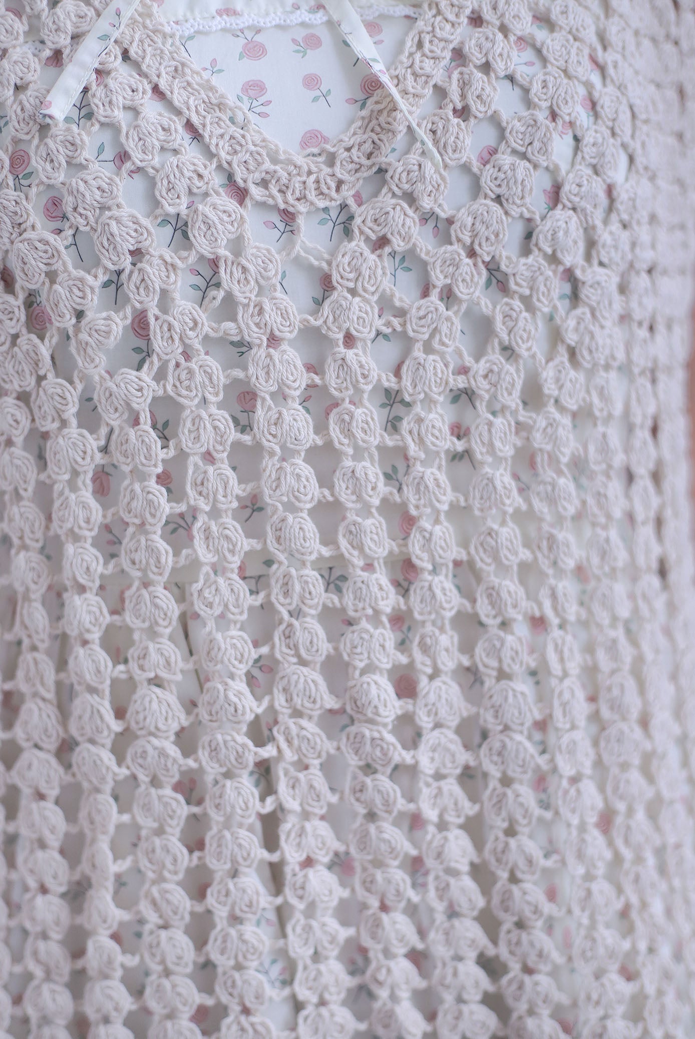 Jessica V Neckline Crochet Top