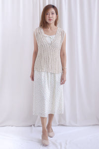 Jessica V Neckline Crochet Top