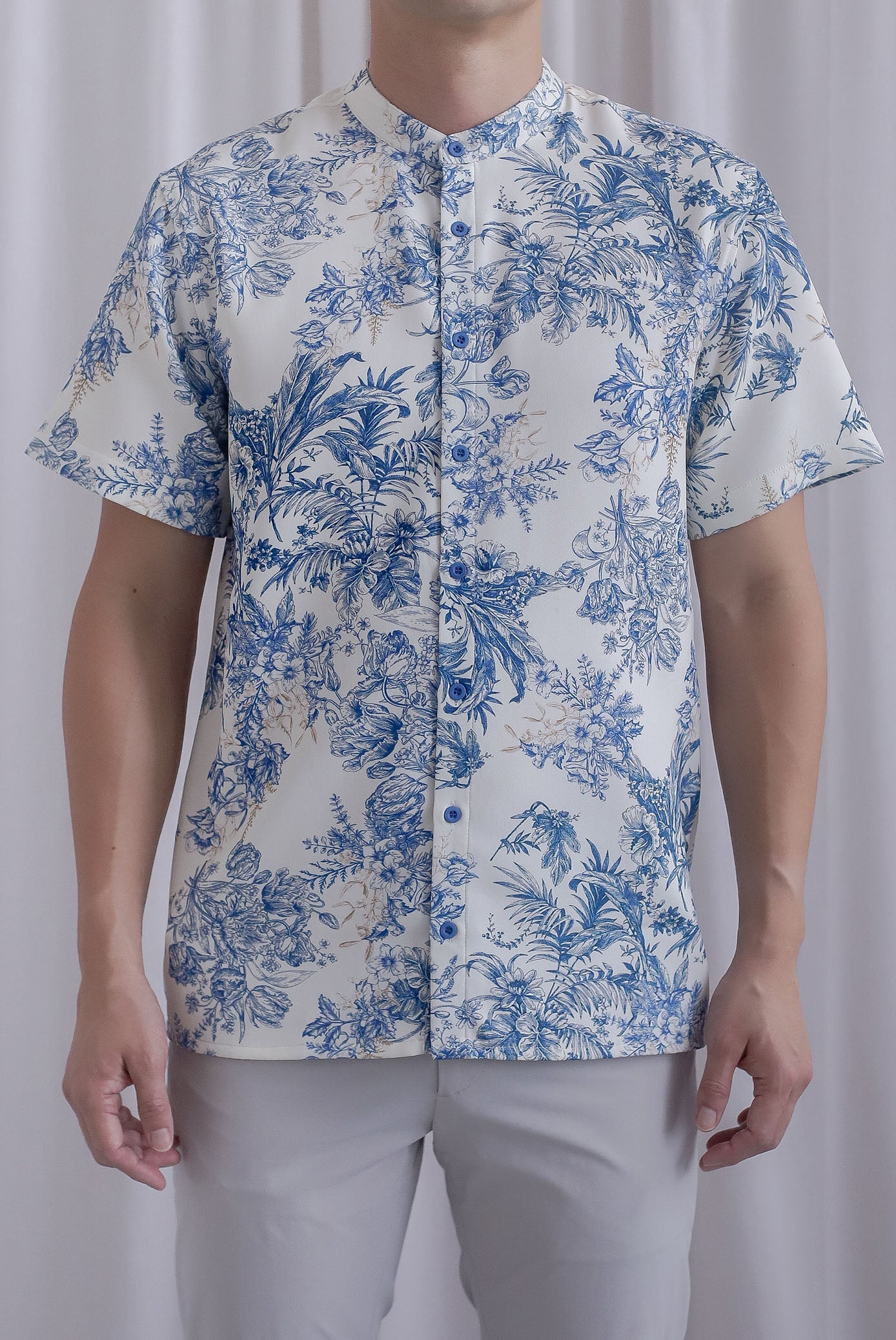 TDC Aubrey Men Shirt In Chinoiserie