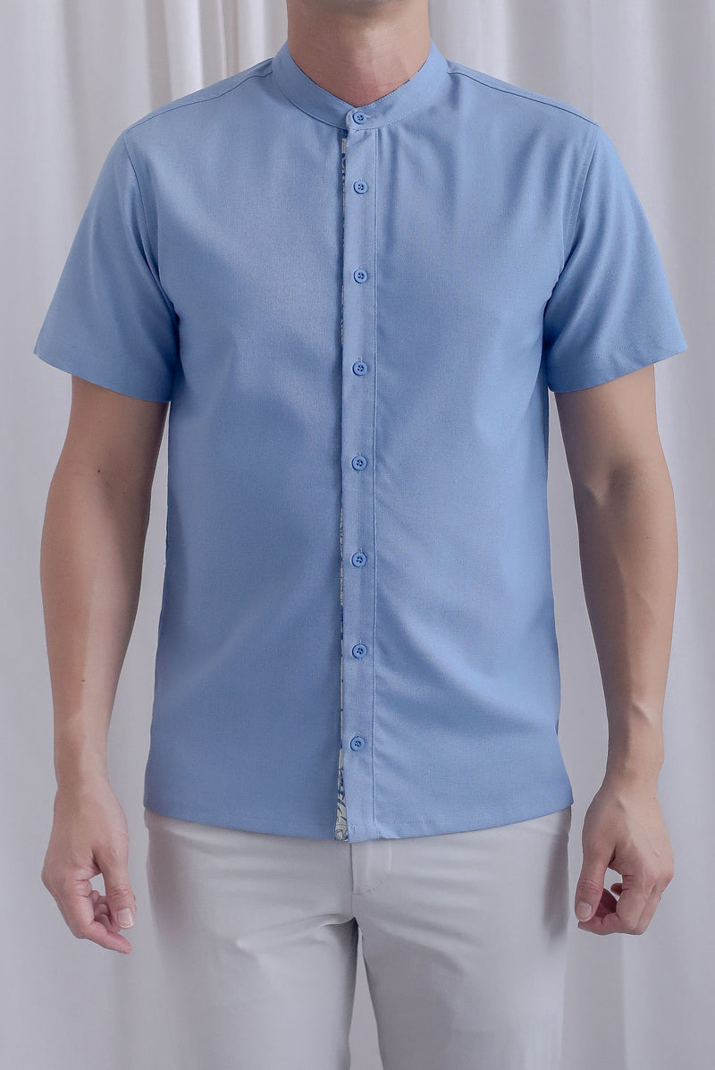 TDC Aubrey Men Shirt In Denim Blue