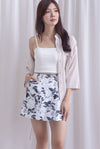 Mirra Flap Pockets Skorts In Black