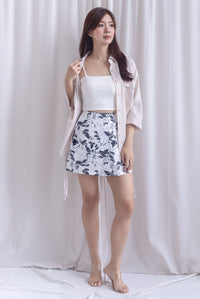 Mirra Flap Pockets Skorts In Black