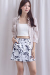 Mirra Flap Pockets Skorts In Black