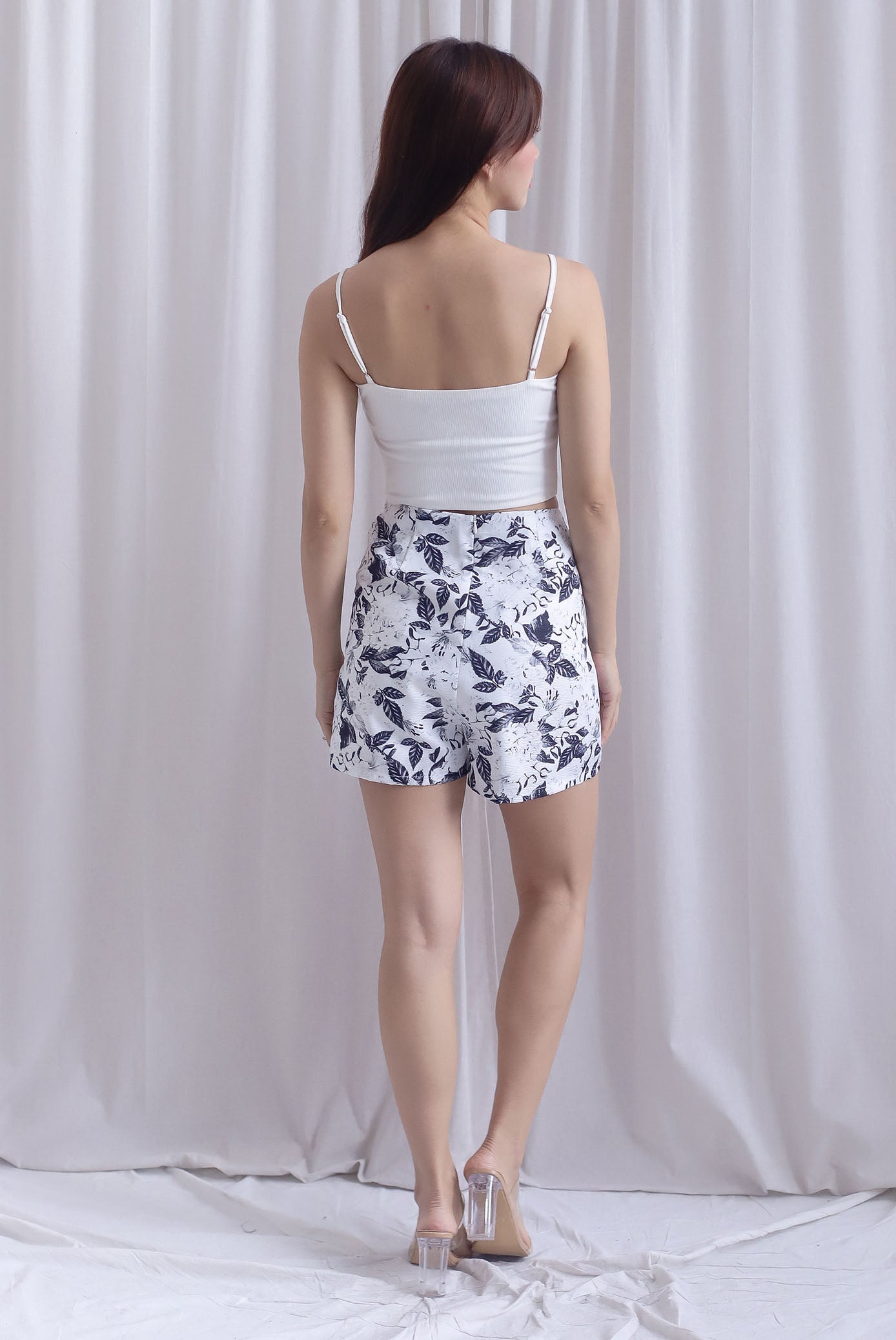 Mirra Flap Pockets Skorts In Black