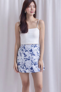 Mirra Flap Pockets Skorts In Blue