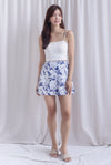 Mirra Flap Pockets Skorts In Blue