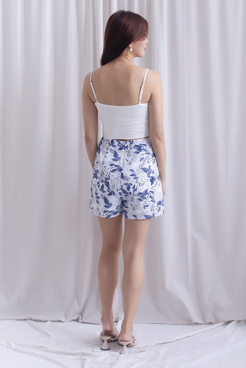 Mirra Flap Pockets Skorts In Blue