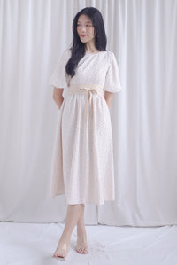 Primrose Two Ways Sleeve Lace Maxi Dress In White
