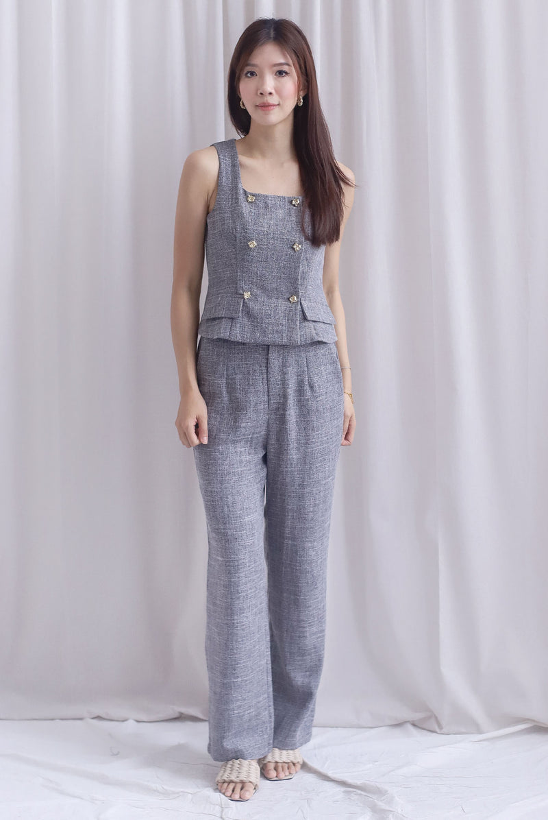 Steffi Tweed Pants In Black
