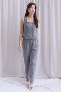 Steffi Tweed Pants In Black