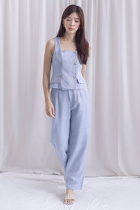 Steffi Tweed Pants In Blue