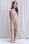 Steffi Tweed Pants In Ecru