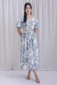 TDC Eden Chinoiserie Maxi Skirt