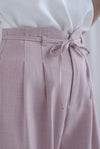 TDC Marlo Tux Waist Pants In Pink