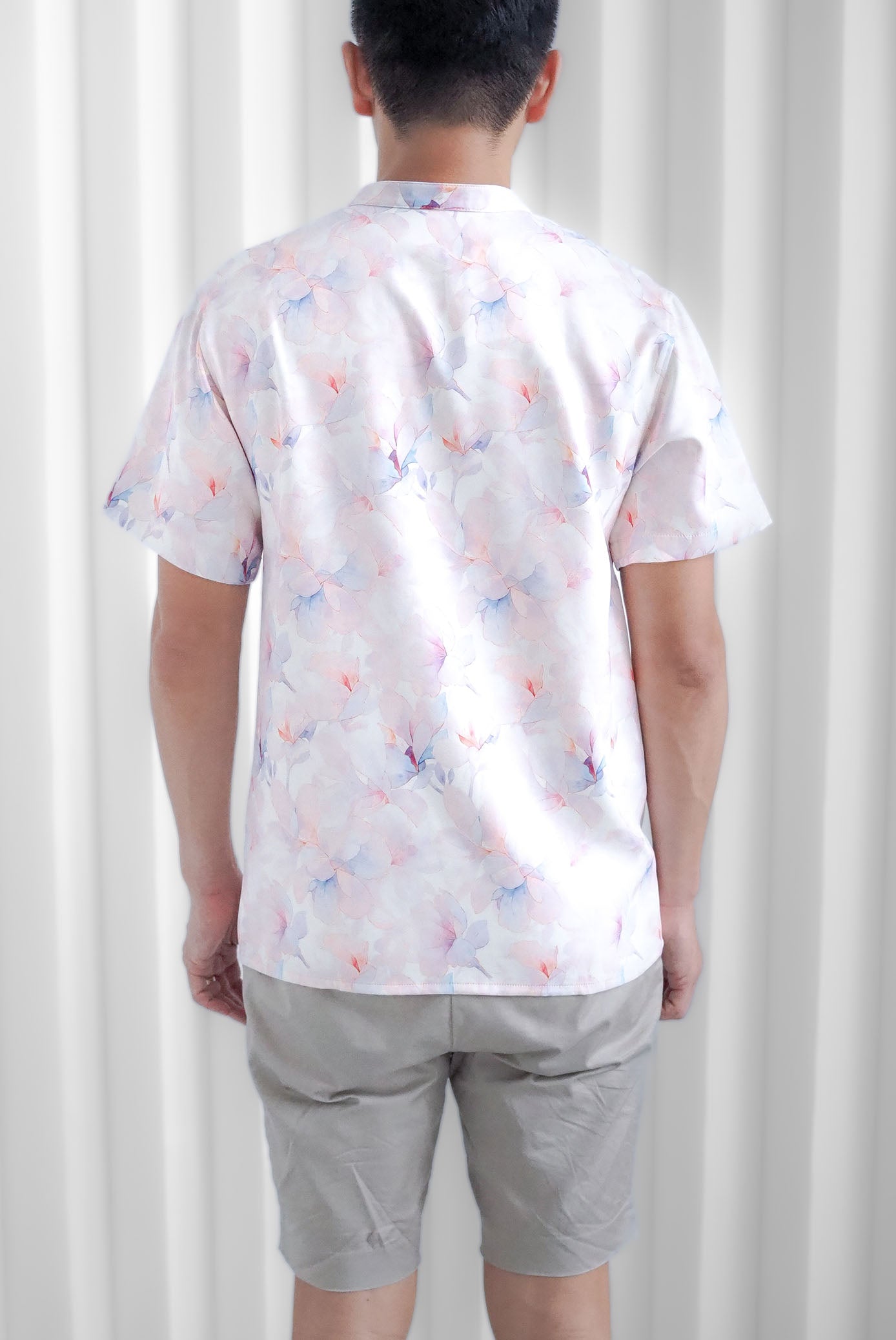 TDC Nordin Men Shirt In Misty Rose