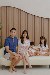 TDC Nordin Men Shirt In Navy/Misty Rose