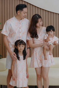 TDC Nordin Men Shirt In Orange Pale