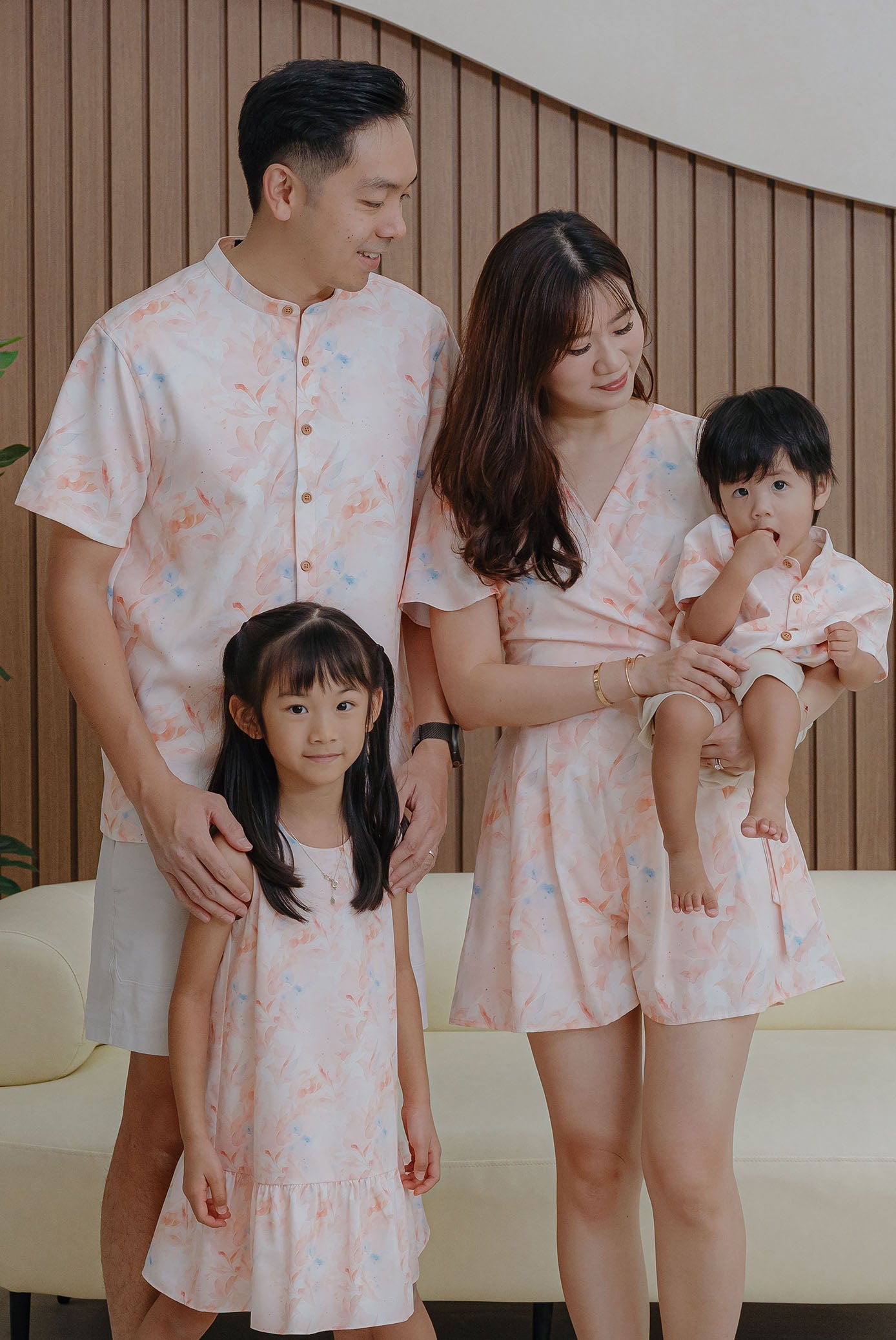 TDC Nordin Men Shirt In Orange Pale