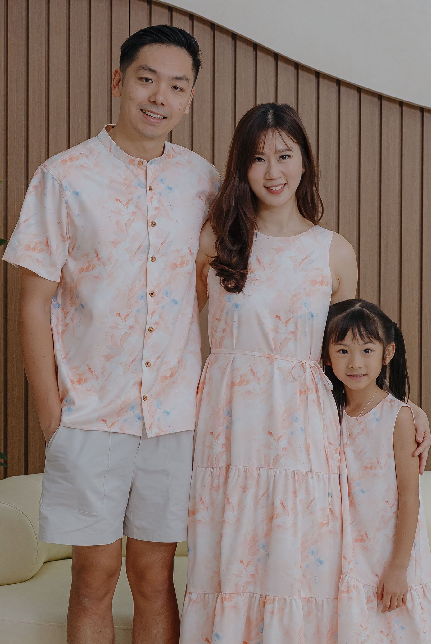 TDC Nordin Men Shirt In Orange Pale