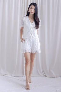 Willow Eyelet Ribbons Front Top