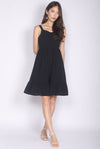 Evermore Bustier Dress In Black