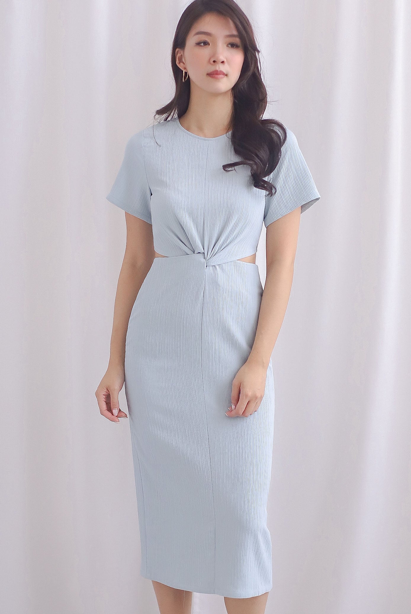 knot cut out dress Zahara Knot Cutout Maxi Dress