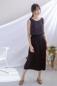 Josefin A Line Skirt In Black