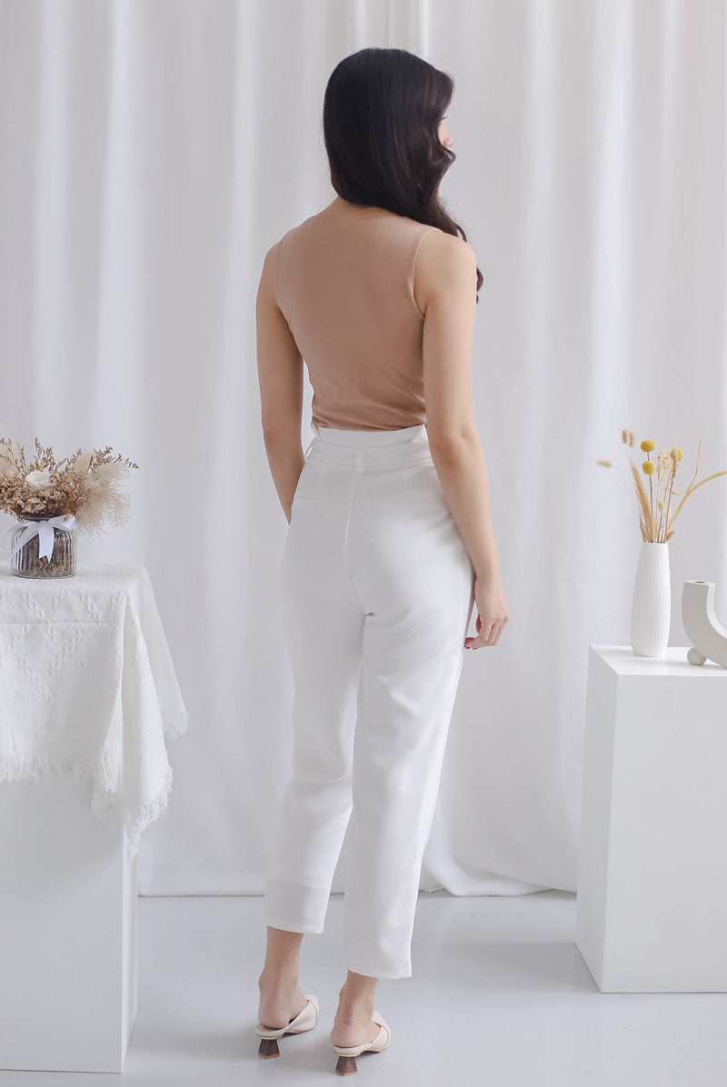 *Premium* Maerin Tapered Pants In White