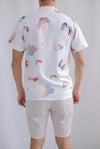 Oliver Abstract Shirt In White