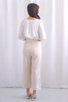 Petra Two Way Tie Top In White