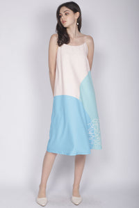 Reunion Spag Tent Dress In Blue