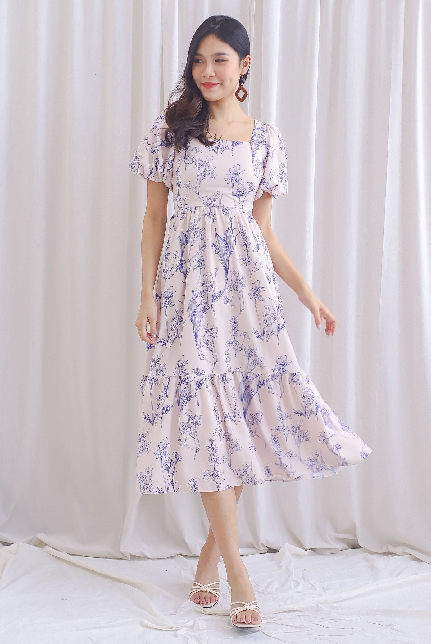 Chiffon summer hot sale maxi dress