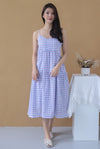 TDC Shanelle Plaids Tiered Dress